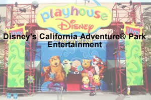 Disney's California Adventure Entertainment