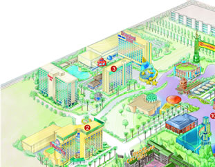 Disneyland Resort Map