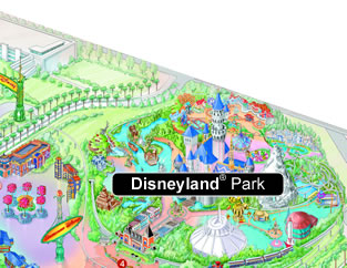 Disneyland Resort Map