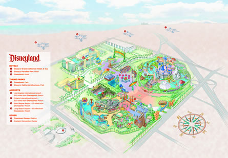 Disneyland Resort Map