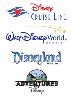 Walt Disney World, Disneyland, Disney Cruise Line, and Adventures by Disney