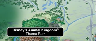 Walt Disney World Resort Map