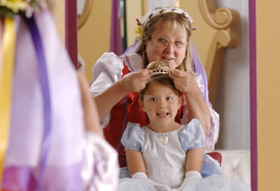 Bibbidi Bobbidi Boutique inside World of Disney